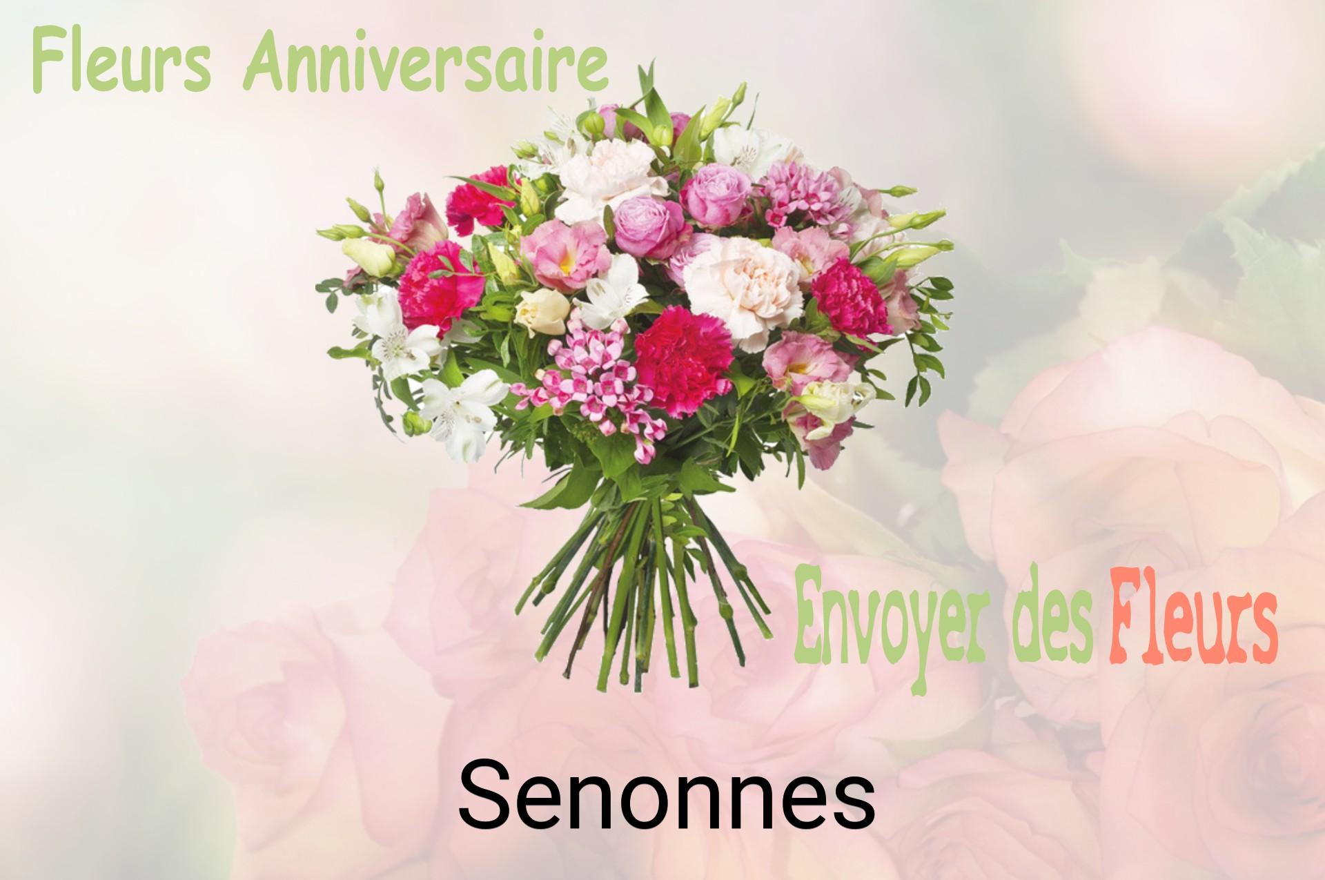 Bouquet de fleurs d’anniversaire livré à Senonnes